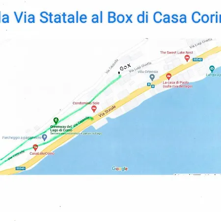 別荘 Casa Corinna, View, Terrace, Private Garage! Colonno